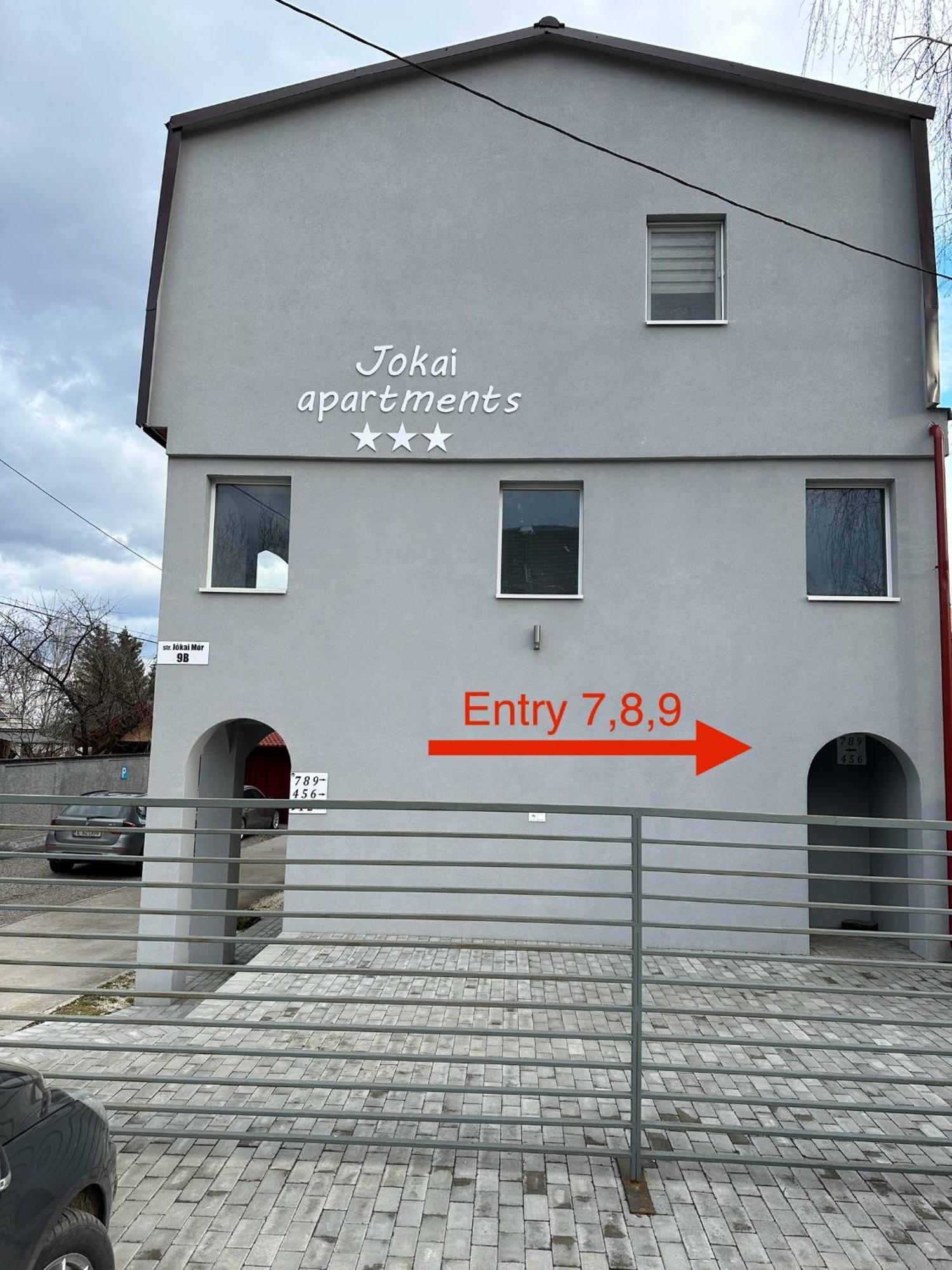 Jokai Apartments Nr7, Code Entry Sfântu-Gheorghe エクステリア 写真